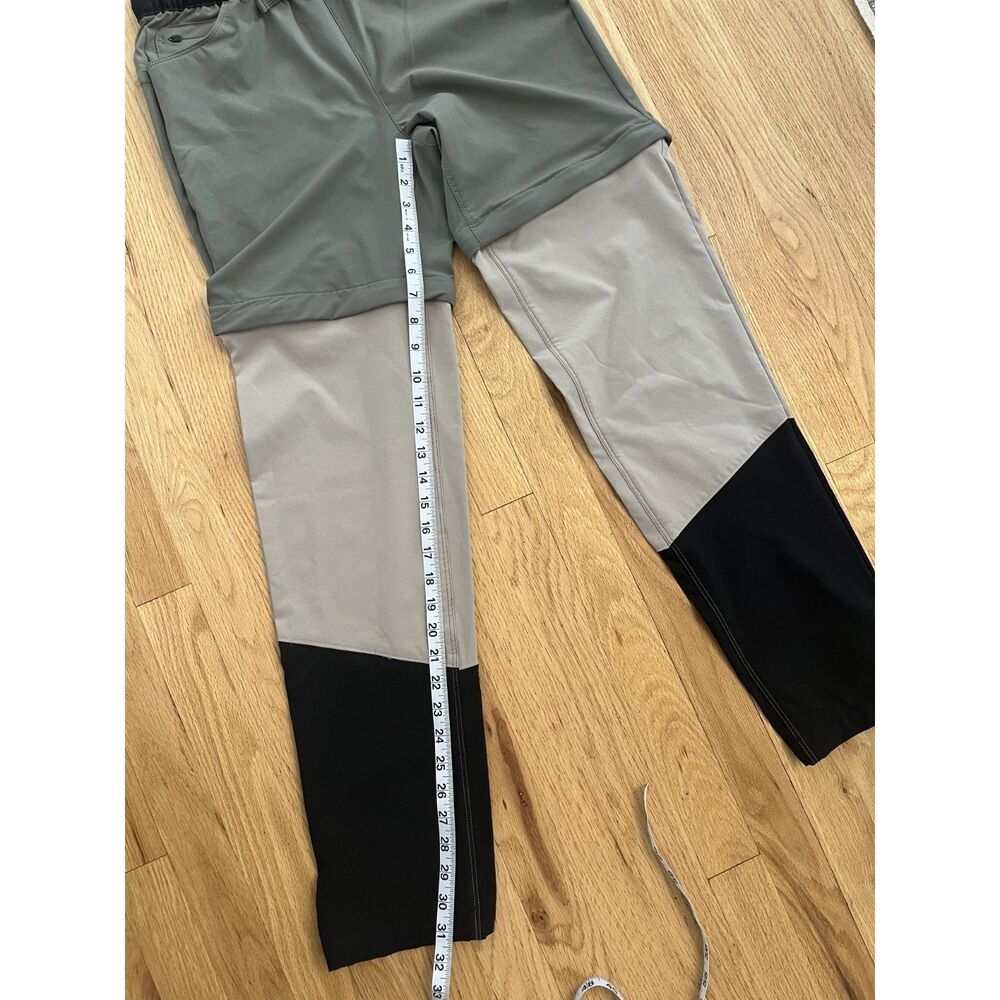 Eddie Bauer Convertible Clima Trail Zip-off Pants Color Block Size 4 - Picture 10 of 10